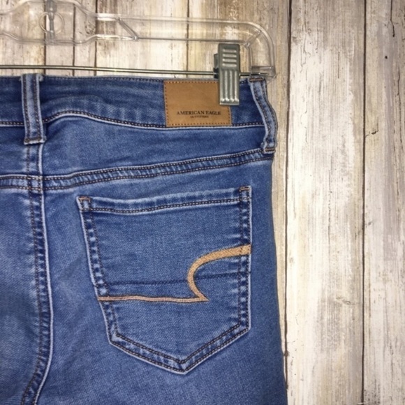 American Eagle Medium Wash Super Stretch X Jegging - Picture 4 of 9